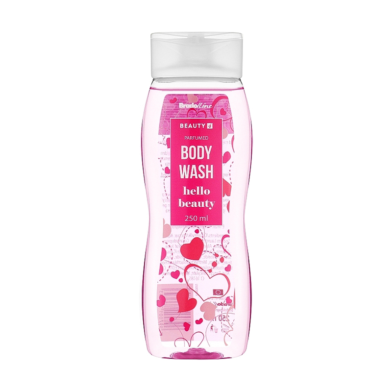 Гель для душу Bradoline Beauty 4 Body Wash Hello Beauty, 250 мл